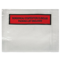 Packing List Envelope, 4-1/2" L x 5-1/2" W, Backloading Style Absolute Business Supply