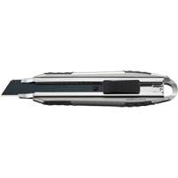 Knife with Auto-Lock, 18 mm, Carbon Steel, Heavy-Duty, Aluminum Handle Absolute Business Supply