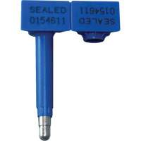 SnapTracker Security Seal, 3-3/8", Metal/Plastic, Bolt Seal Absolute Business Supply