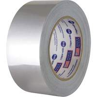 Silver Aluminum Foil Tape, 3 mils Thick, 25.4 mm (1") x 54.86 m (180') Absolute Business Supply