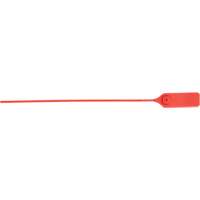 Heavy-Duty Security Seal, 13", Plastic, Pull-Up Seal Absolute Business Supply