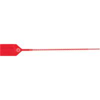 Standard-Duty Security Seal, 9", Plastic, Plastic Seal Absolute Business Supply