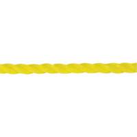 1/4" Braided Yellow Rope, Polypropylene, 1300' Absolute Business Supply