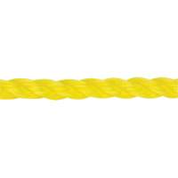 3/8" Braided Yellow Rope, Polypropylene, 630' Absolute Business Supply
