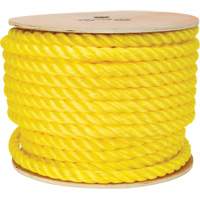 Braided Yellow Rope, Polypropylene, 144' Absolute Business Supply