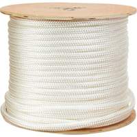 Braided White Rope, Nylon, 250' Absolute Business Supply