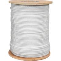 Braided White Rope, Nylon, 250' Absolute Business Supply