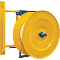 Strapping Dispenser, Polyester/Steel/Polypropylene Straps, 16"/8" Core Dia., 3"/8"/6" Roll Width Absolute Business Supply