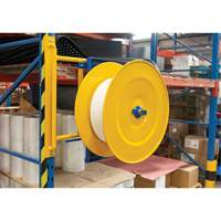 Strapping Dispenser, Polyester/Steel/Polypropylene Straps, 16"/8" Core Dia., 3"/8"/6" Roll Width Absolute Business Supply