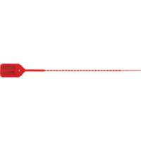 Standard-Duty Security Seal, 9", Plastic, Pull-Through Absolute Business Supply