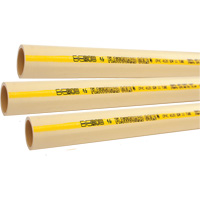Flowguard Gold&reg; Hot & Cold Water Pipe, CPVC, 20' L x 0.5" Dia. Absolute Business Supply