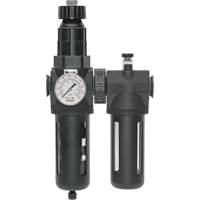 Filtre/d&eacute;tendeur & lubrificateur Modulair 400 avec jauge & bol standard, 1/2" NPTF Absolute Business Supply