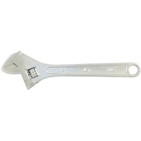 AW-12 Adjustable Wrench, 12" L, 1-1/2" Max Width, Chrome Absolute Business Supply
