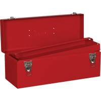 Coffre &agrave; outils, 7-1/8" P x 19" la x 7-1/2" h, Rouge Absolute Business Supply