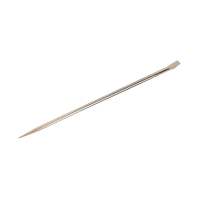 Nickel-Plated Pry Bar, 1-1/4" W, 42" L Absolute Business Supply