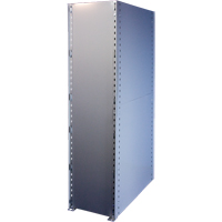 Panneau d'extr&eacute;mit&eacute; pour rayonnage enclenchable Interlok, 100" ha, 18" p, Acier Absolute Business Supply
