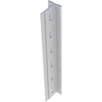 Montant en T pour rayonnage enclenchable Interlok, Acier, Hauteur 112" Absolute Business Supply