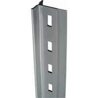 Montant en T pour rayonnage enclenchable Interlok, Acier, Hauteur 112" Absolute Business Supply