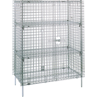 Chariots de s&eacute;curit&eacute;, Tiers 5, 38-1/2" la x 66-13/16" h x 21-1/2" p Absolute Business Supply