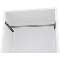 Support pour barre de suspension de rayonnage enclenchable Interlok Absolute Business Supply