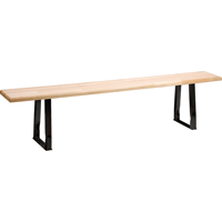 Banc pour vestiaire, Bois, 48" lo x 9-1/2" la x 16-1/2" h Absolute Business Supply