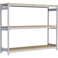 &eacute;tag&egrave;re-classeur de grande largeur, Acier, 3 Tablettes, 72" la x 18" p x 60" h Absolute Business Supply