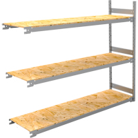 &eacute;tag&egrave;re-classeur de grande largeur, Acier, 3 Tablettes, 72" la x 18" p x 60" h, Ensemble Ajout Absolute Business Supply