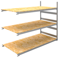Wide Span Record Storage Shelving, Steel, 3 Shelves, 72" W x 32" D x 60" H, Add-On Kit Absolute Business Supply