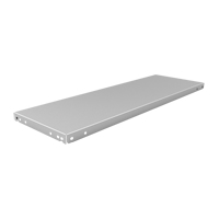 Tablette &agrave; corni&egrave;re perfor&eacute;e, Acier galvanis&eacute;, 48" la x 12" p Absolute Business Supply