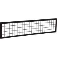 Panneau de cloison en treillis m&eacute;tallique pour mur grillag&eacute;, 1' h x 4' la Absolute Business Supply