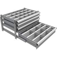 Cabinet d'entreposage &agrave; tiroirs int&eacute;gr&eacute; Interlok Absolute Business Supply