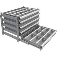 Cabinet d'entreposage &agrave; tiroirs int&eacute;gr&eacute; Interlok Absolute Business Supply