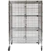 Chariot de s&eacute;curit&eacute;, Chrom&eacute;, 48" x 69" x 24", Capacit&eacute; 500 lb Absolute Business Supply