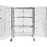 Chariot de s&eacute;curit&eacute;, Chrom&eacute;, 48" x 69" x 24", Capacit&eacute; 500 lb Absolute Business Supply