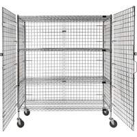 Chariot de s&eacute;curit&eacute;, Chrom&eacute;, 60" x 69" x 24", Capacit&eacute; 500 lb Absolute Business Supply