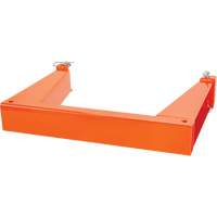 Supports en U empilables, 25" la x 4" p, Capacit&eacute; de 10 000 lb Absolute Business Supply