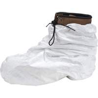 Tyvek&reg; 400 Shoe & Boot Cover, One Size, Polyethylene, White Absolute Business Supply