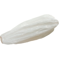 Disposable Sleeves, 18" long, Polyethylene, White Absolute Business Supply