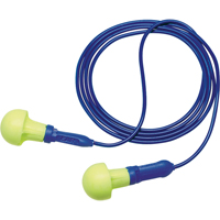 E-A-R Push-ins Metal Detectable Earplugs, Corded, One-Size, Bulk - Polybag, NRR 28 dB NRR dB Absolute Business Supply