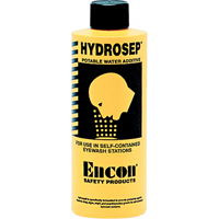 Hydrosep&reg; Water Treatment Additive for Self-Contained Pressurized Eyewash Station, 8 oz. Absolute Business Supply