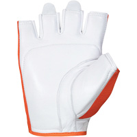 Gants Vibrastop demi-doigts antivibrations, Taille Moyen, Paume Ch&egrave;vre Absolute Business Supply