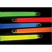 B&acirc;tons de s&eacute;curit&eacute; luminescents Cyalume 6", Rouge, Dur&eacute;e 30 min Absolute Business Supply