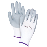 Gants l&eacute;gers enduits et respirants, 6/T-petit, R&ecirc;vetement Mousse de nitrile, Calibre 13, Enveloppe en Polyester Absolute Business Supply