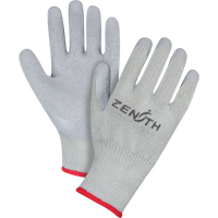 Natural Rubber Comfort-Lined Coated Gloves, 10/X-Large, Rubber Latex Coating, 10 Gauge, Polyester/Cotton Shell Absolute Business Supply