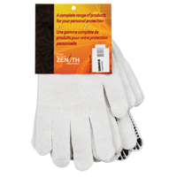 Gants tricot&eacute;s &agrave; pois, Poly/coton, Un c&ocirc;t&eacute;, Calibre 7, Grand Absolute Business Supply