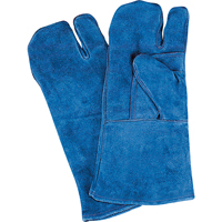 Gants de soudage &agrave; pouce & paume doubles, Cuir de vache refendu, Taille Grand Absolute Business Supply