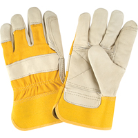 Gants d'ajusteur de premi&egrave;re qualit&eacute;, Grand, Paume en Cuir fleur de vache, Doublure en Coton Absolute Business Supply