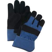 Superior Warmth Winter-Lined Fitters Gloves, X-Large, Split Cowhide Palm, Thinsulate Inner Lining Absolute Business Supply