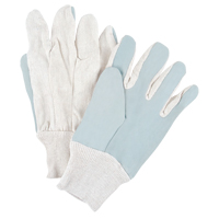 Premium Work Gloves, Large, Split Cowhide Palm Absolute Business Supply