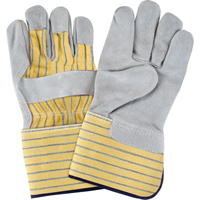Premium Quality Fitters Gloves, Large, Split Cowhide Palm, Cotton Inner Lining Absolute Business Supply